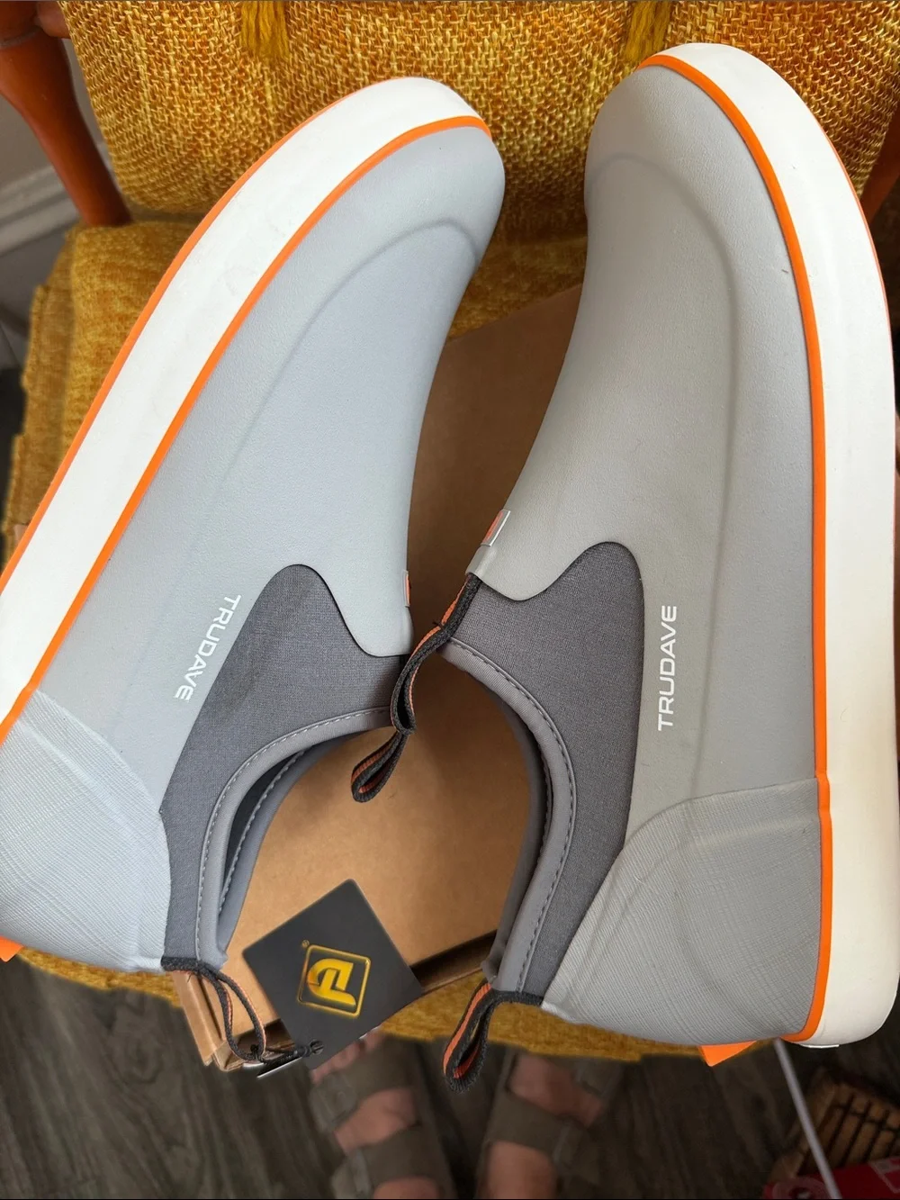 NEW Trudave Waterproof Slip-On Garden Boat Fishing Deck Boots NeopreneTrek Sz 12